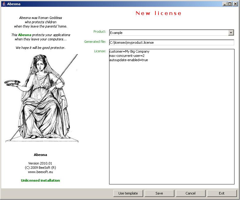 Screenshot for Abeona 2012.1